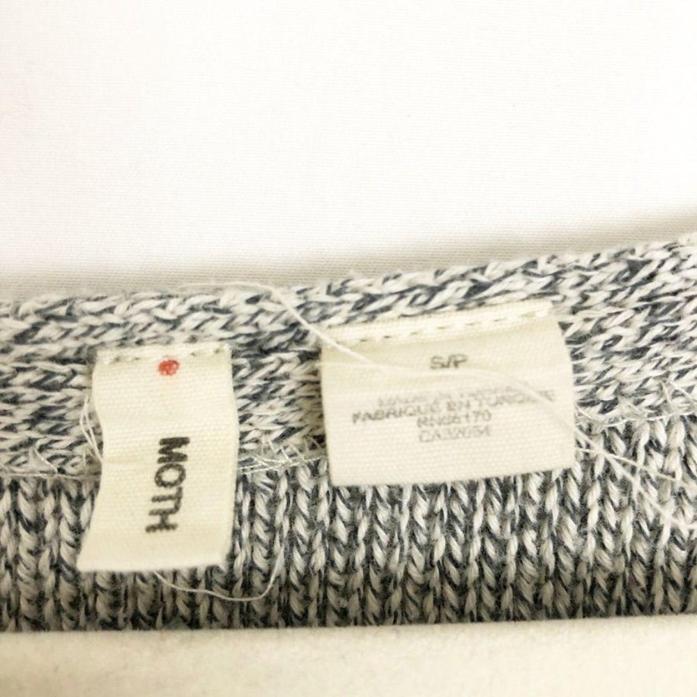 Anthropologie Fairview Oversized Sweater Gray S - Picture 11 of 12